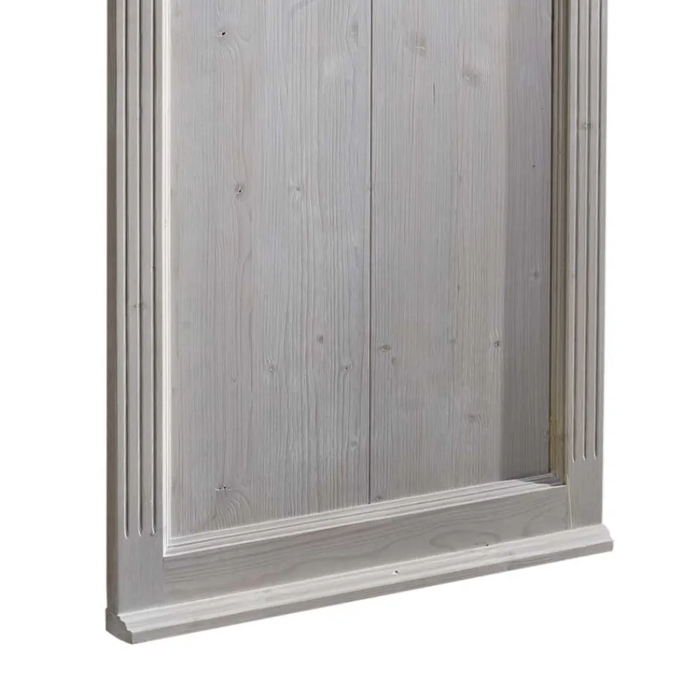 Wohnen Vintage Möbel*Wandgarderobe Vranoria in Hellgrau