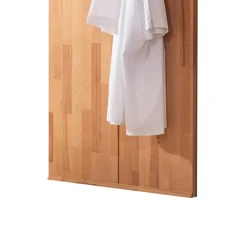 Wohnen Garderoben|Garderoben*Wandgarderoben Paneel Coestra aus Kernbuche Massivholz