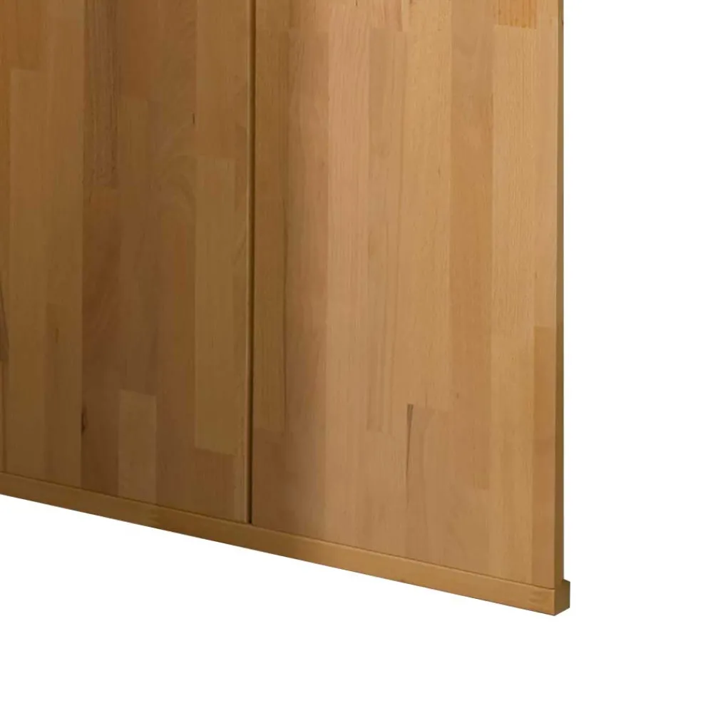 Wohnen Garderoben|Garderoben*Wandgarderoben Paneel Wislama aus Kernbuche Massivholz