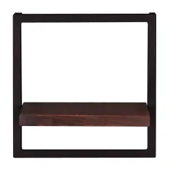 Wohnen Esszimmerregale|Regale*Wandhängeregal aus Recyclingholz Teak - Solapura