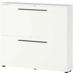 Wohnen Schuhschränke*Wandmontage Schuhschrank in Weiß - Zyana