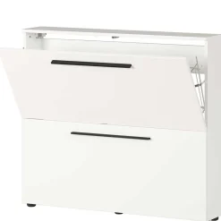 Wohnen Schuhschränke*Wandmontage Schuhschrank in Weiß - Zyana