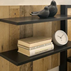 Wohnen Esszimmerregale|Regale*Wandpaneel Nachttisch mit zwei Ablagen - Naiavio