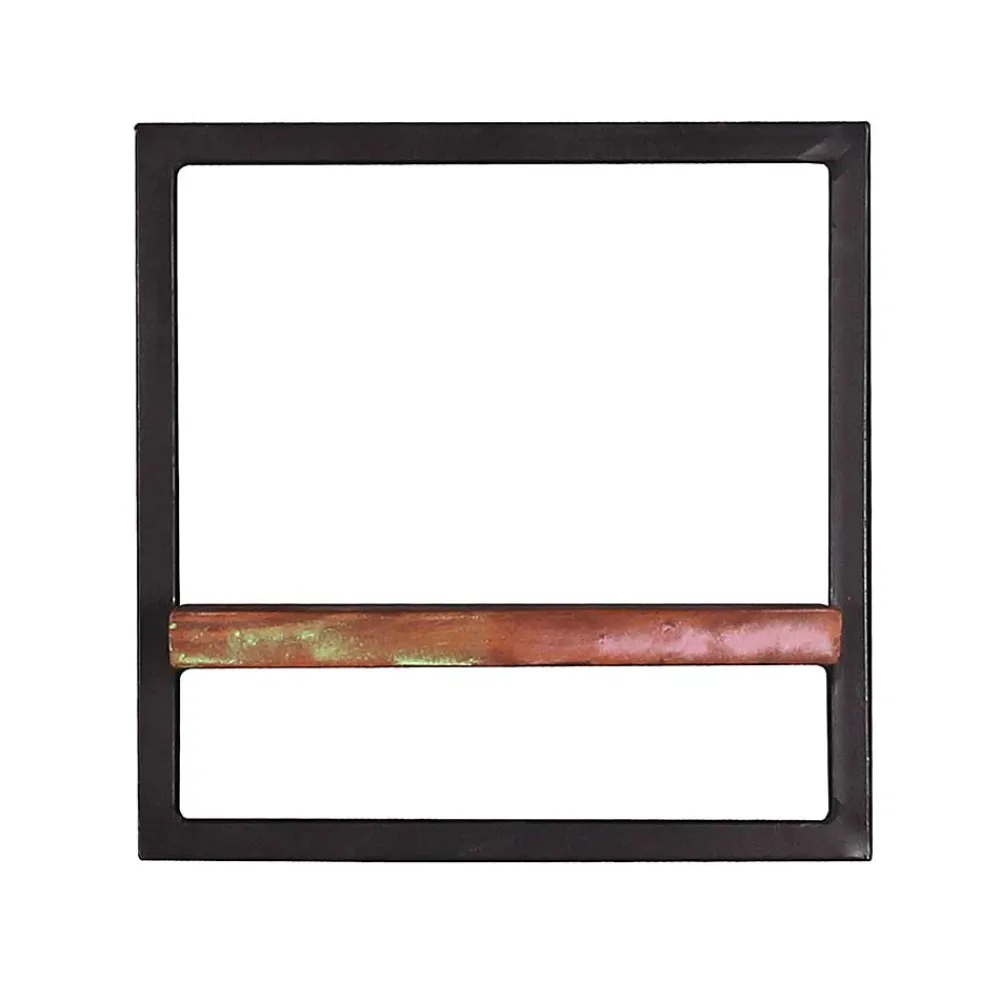 Wohnen Designermöbel|Shabby Chic Möbel*Wandregal aus Recyclingholz & Metall - Jamaica