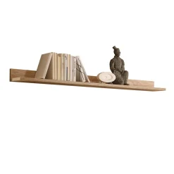 Wohnen Wandregal Rodonda in Eiche