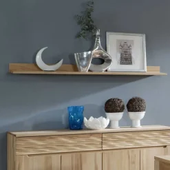 Wohnen Esszimmerregale|Regale*Wandregal Wahano aus Kernbuche Massivholz