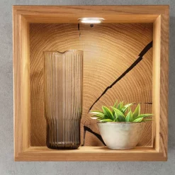 Wohnen Wandregal 34x34x20 cm mit Rückwand - Acapella