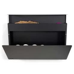 Wohnen Wand-Schuhkipper in Schwarz - Highlamp