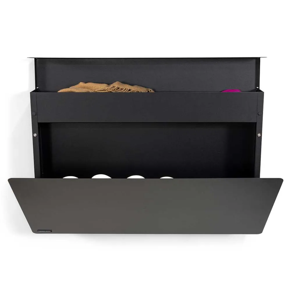 Wohnen Wand-Schuhkipper in Schwarz - Highlamp