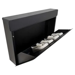 Wohnen Wand-Schuhkipper in Schwarz - Highlamp