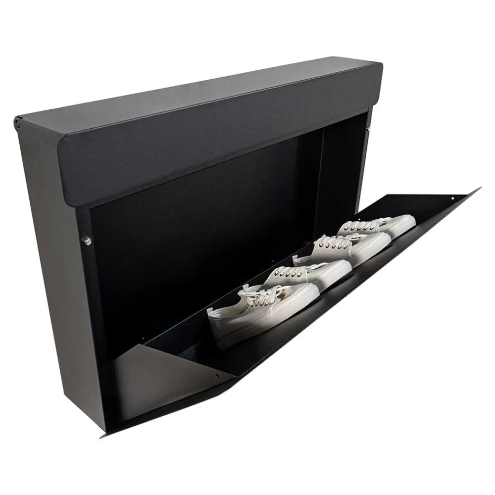 Wohnen Wand-Schuhkipper in Schwarz - Highlamp