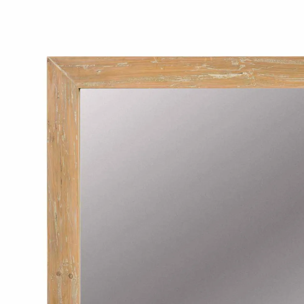 Wohnen Wandspiegel Harrosands aus Kiefer Massivholz