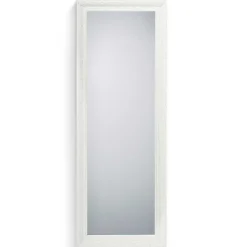 Wohnen Glasmöbel|Vintage Möbel*Wandspiegel im Vintage Look in Weiß Holzrahmen - Liancos