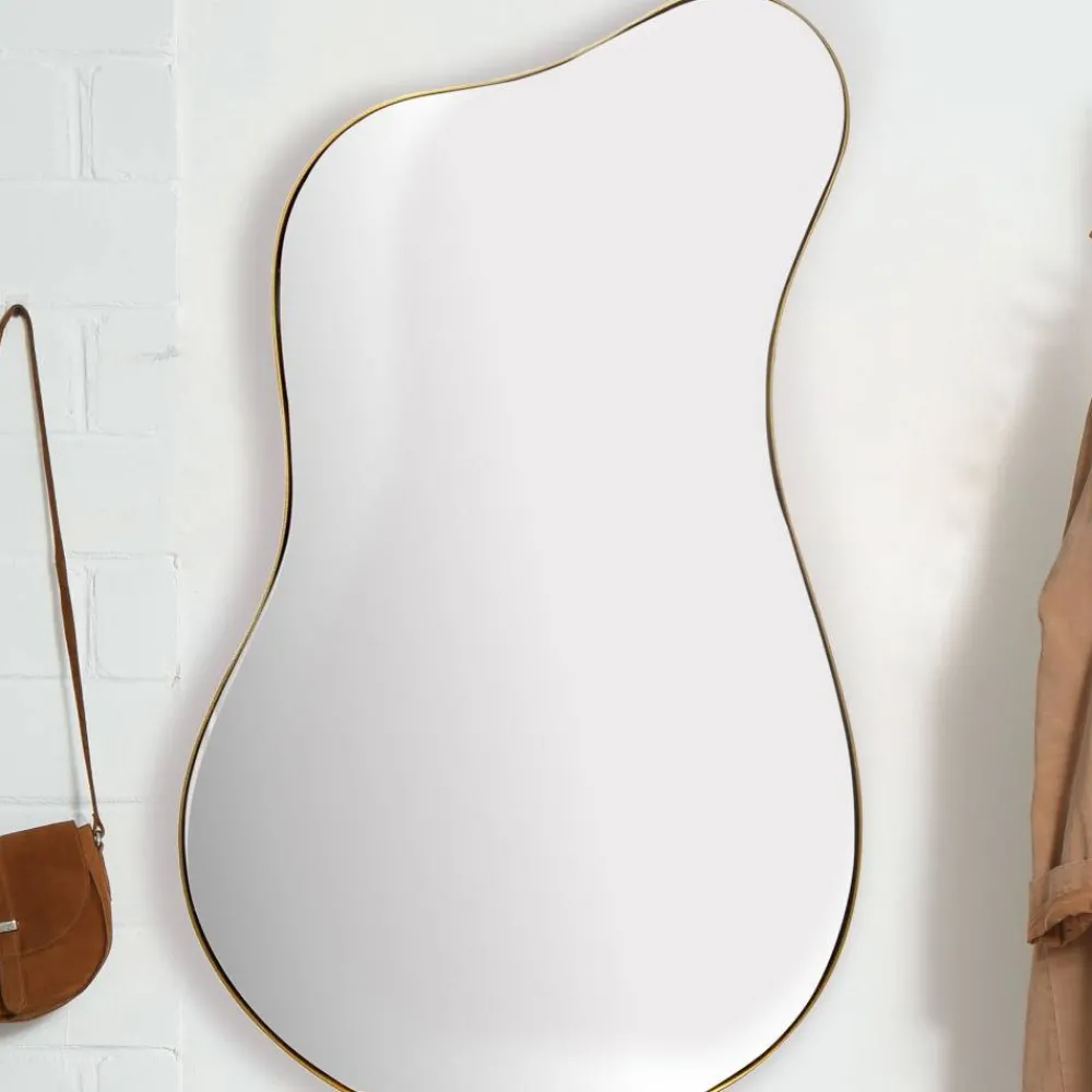 Wohnen Retro Möbel|Spiegel*Wandspiegel in organischer Formgebung - Curedo