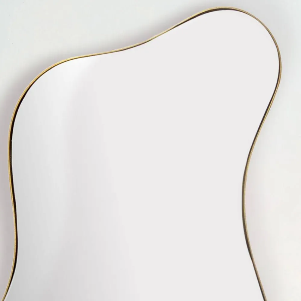 Wohnen Retro Möbel|Spiegel*Wandspiegel in organischer Formgebung - Curedo