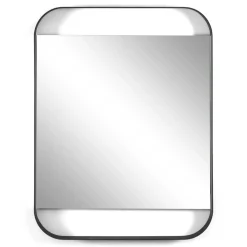 Wohnen Spiegel|Flurspiegel*Wandspiegel in Schwarz aus Stahl - Wonbra