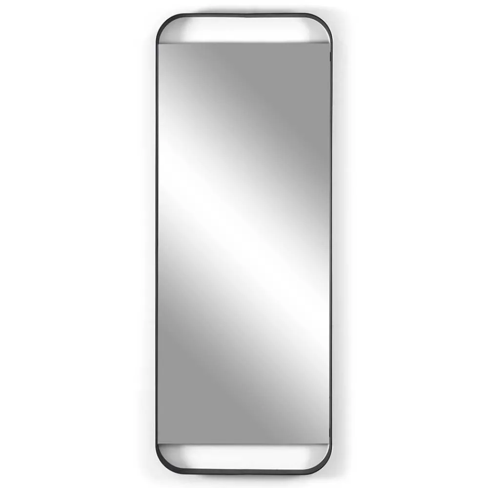 Wohnen Spiegel|Flurspiegel*Wandspiegel in Schwarz aus Stahl - Wonbra