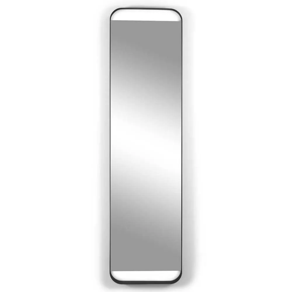 Wohnen Spiegel|Flurspiegel*Wandspiegel in Schwarz aus Stahl - Wonbra