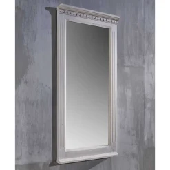 Wohnen Graue Möbel|Glasmöbel*Wandspiegel Vranoria aus Fichte Massivholz