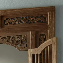 Wohnen Wandspiegel Zenya mit Fensterläden