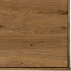 Wohnen Vitrinen|Wohnzimmer-Vitrinen*Wand-Vitrine aus Wildeiche Massivholz - Millena