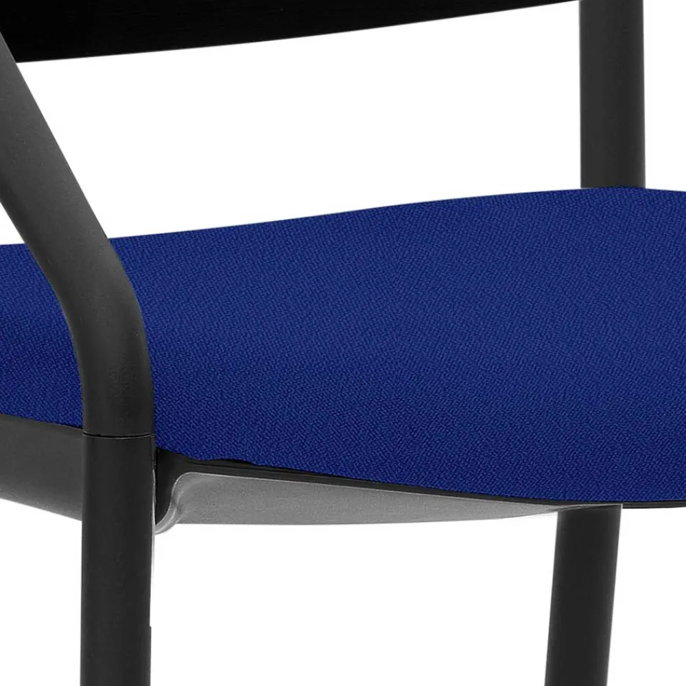 Wohnen Wartezimmerstuhl zum Stapeln mit Armlehnen - Senne