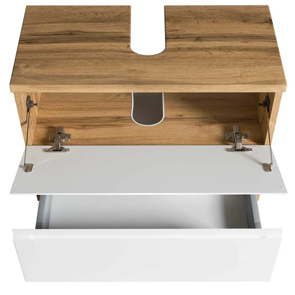 Wohnen Badschränke|Waschtisch*Waschbecken Unterschrank mit Klappe & Schublade - Eight