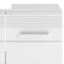 Wohnen Waschtisch|Waschbeckenunterschränke*Waschbecken Unterschrank mit Doppeltür - 60cm breit - Whale