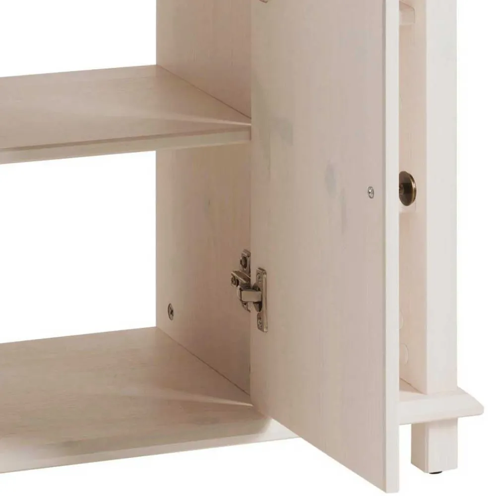 Wohnen Waschtisch|Waschbeckenunterschränke*Waschbeckenschrank aus Holz in Weiß - Cilao