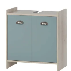 Wohnen Waschtisch|Waschbeckenunterschränke*Waschbeckenschrank in Hellblau - Capreran