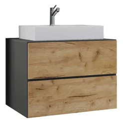 Wohnen Schränke|Waschtisch*Waschbeckenschrank mit Aufsatzbecken - Effect