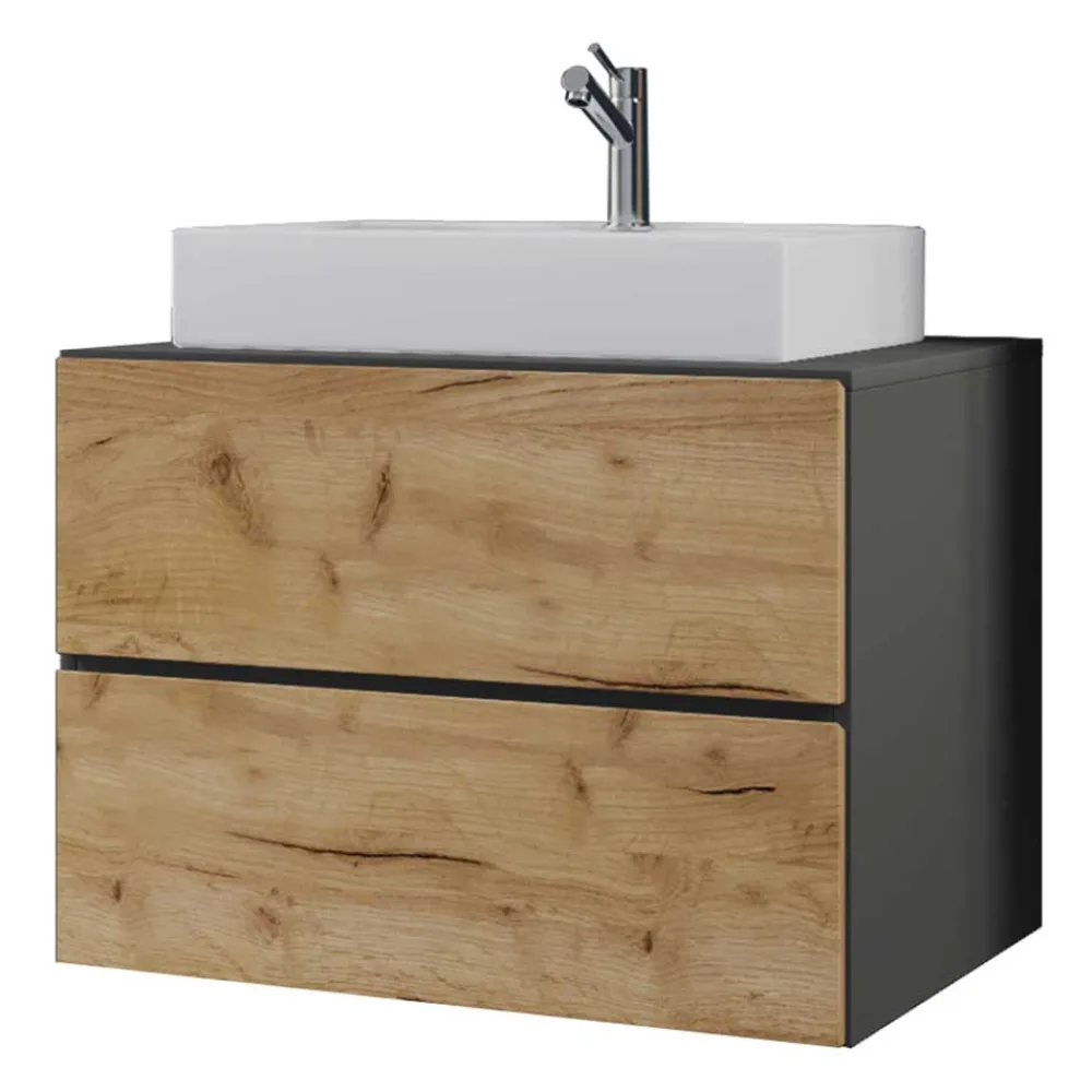 Wohnen Schränke|Waschtisch*Waschbeckenschrank mit Aufsatzbecken - Effect