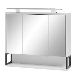 Wohnen Waschbeckenschrank mit Spiegelschrank Set - Ismilav (zweiteilig)