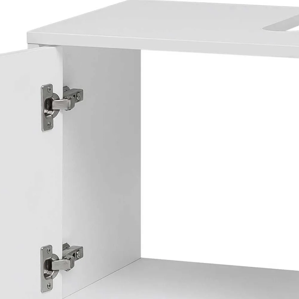 Wohnen Waschbeckenschrank mit Spiegelschrank Set - Ismilav (zweiteilig)