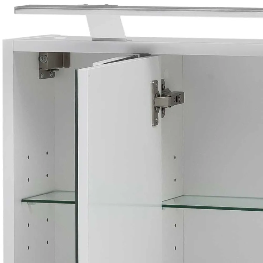 Wohnen Waschbeckenschrank mit Spiegelschrank Set - Ismilav (zweiteilig)