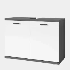 Wohnen Badschränke|Waschtisch*Waschbeckenschrank 2-türig - Asutria