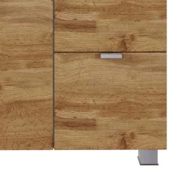 Wohnen Waschtisch|Waschbeckenunterschränke*Waschbecken-Unterschrank in Wildeiche Holzoptik - Sucaeva