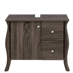 Wohnen Badschränke|Waschtisch*Waschbeckenunterschrank in Eiche Grau Holz Dekor - Fionora