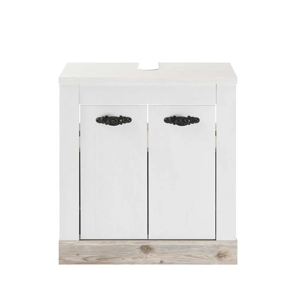 Wohnen Waschtisch|Waschbeckenunterschränke*Waschbeckenunterschrank im Landhausstil - Doules