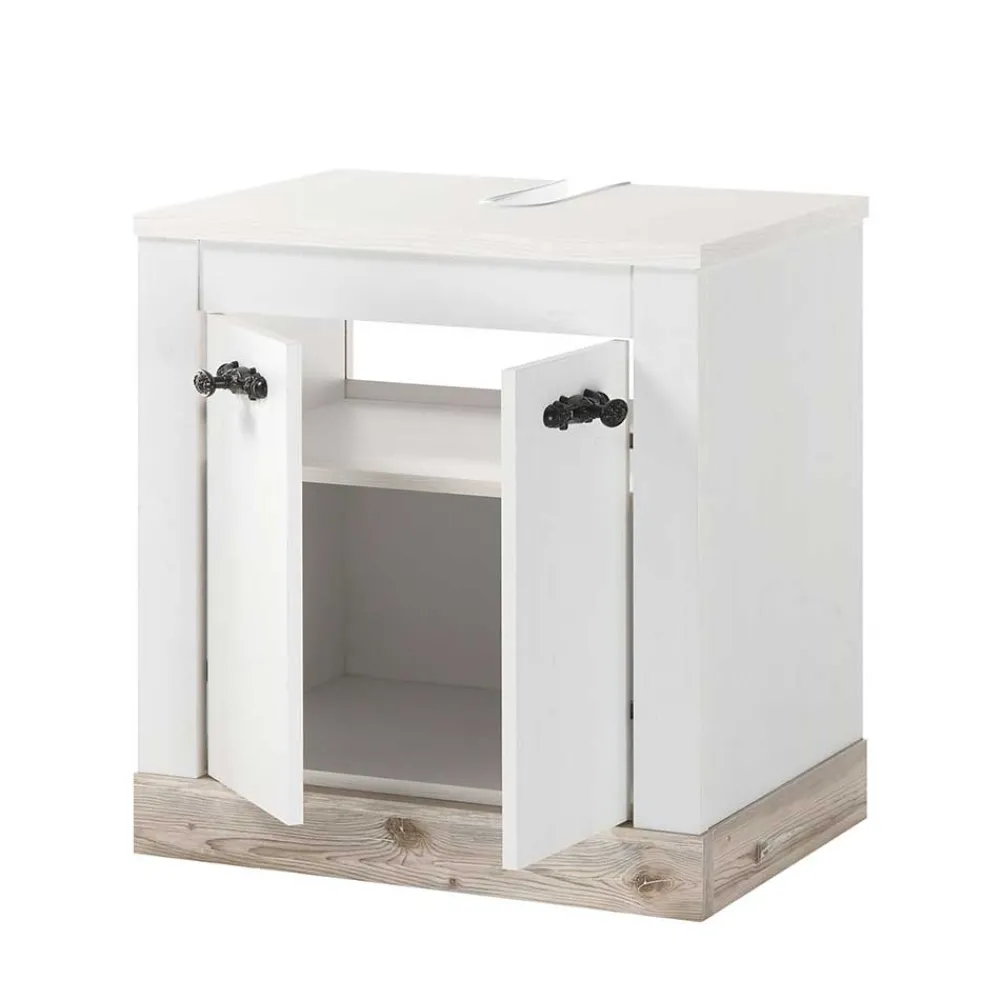 Wohnen Waschtisch|Waschbeckenunterschränke*Waschbeckenunterschrank im Landhausstil - Doules