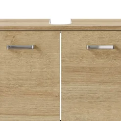Wohnen Waschtisch|Waschbeckenunterschränke*Waschbeckenunterschrank in Eiche Dekor - Madeonary