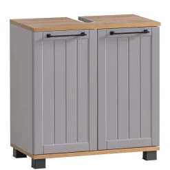 Wohnen Waschtisch|Waschbeckenunterschränke*Waschbeckenunterschrank in Platingrau - Benja