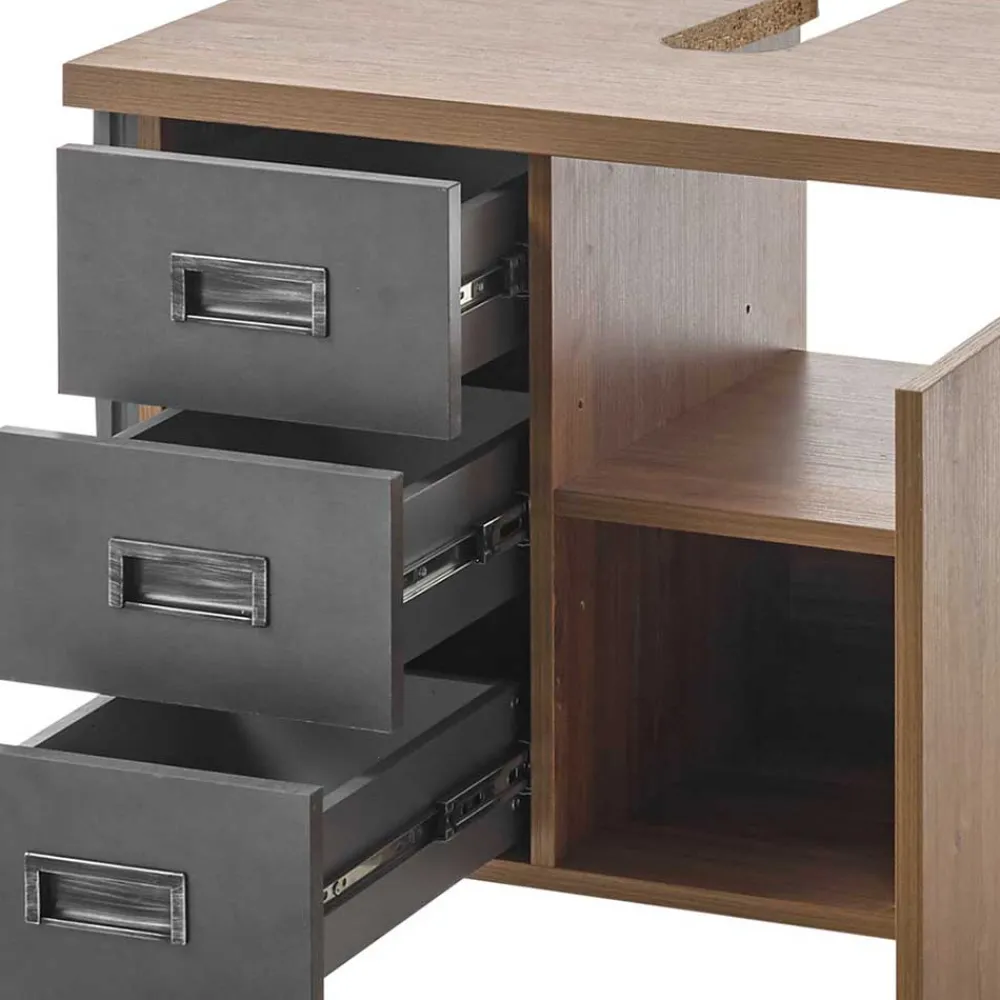 Wohnen Waschtisch|Waschbeckenunterschränke*Waschbeckenunterschrank im Industrial Design - Forawas