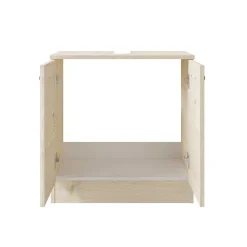 Wohnen Waschtisch|Waschbeckenunterschränke*Waschbeckenunterschrank in hellem Holzdekor Pinie - Nova