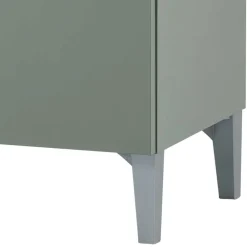 Wohnen Waschbeckenunterschrank in Graugrün - Liz