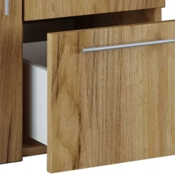 Wohnen Waschtisch|Waschbeckenunterschränke*Waschbeckenunterschrank mit zwei Schubladen & Tür - Ostrivena