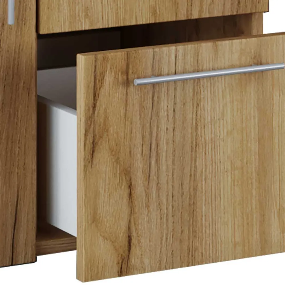 Wohnen Waschtisch|Waschbeckenunterschränke*Waschbeckenunterschrank mit zwei Schubladen & Tür - Ostrivena