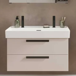 Wohnen Badschränke|Waschtisch*Waschkommode für zwei Armaturen - Adendras