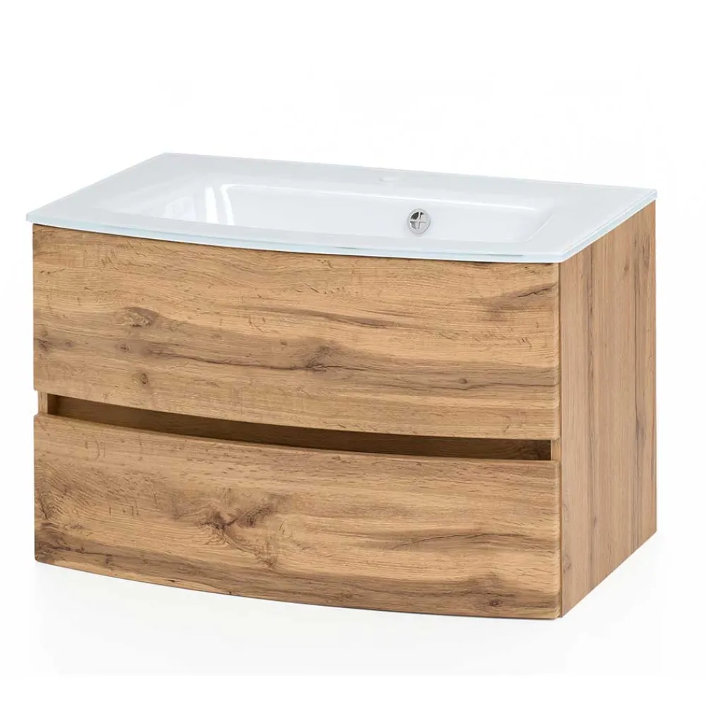 Wohnen Waschtisch|Waschbeckenunterschränke*Waschkommode mit Einlass-Waschbecken - Neuzera