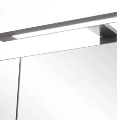 Wohnen Schwarze Möbel|Glasmöbel*Waschkonsole & Spiegelschrank & Unterschrank - Crystoga II (dreiteilig)